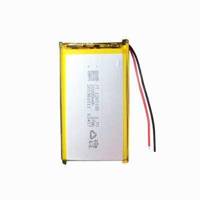 Chine lithium du polymère 10000mAh Ion Battery 1260100 pour la lampe de LED à vendre