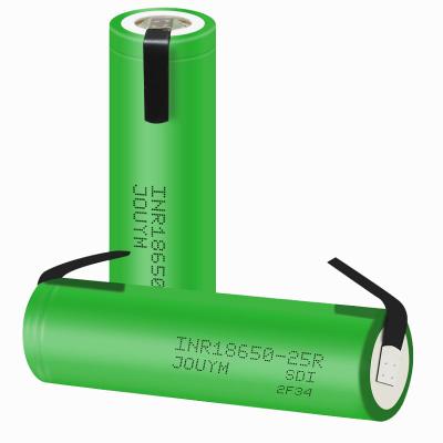 China Lithium Ion Rechargeable Battery MSDS der elektrischen Bohrmaschine 25R 18650 bescheinigte zu verkaufen