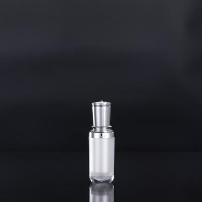 China Wholesale Cosmetic Packaging Lotion Bottle Container 30g 50g 100g Acrylic Cosmetic Packaging Bottles for sale