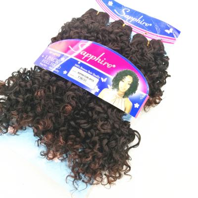 China Sophia Hair Premium Quality X-Ring Hair Synthetic Loop 6pcs 10inch 180gr Hair For Popular Style for sale