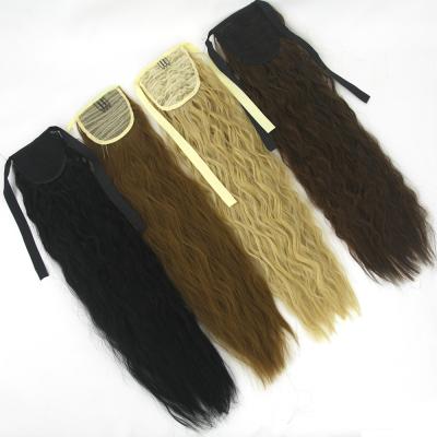 China X-Ring Hair Ponytail, Premium Synthetic Fiber, 130gr, 24inch, Long Curly Drawstring Ponytail Various Colors for sale