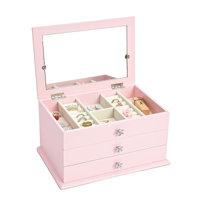 China China Wholesale Vintage Jewelry Storage Box European High-grade Refined Jewelry Luxury for sale