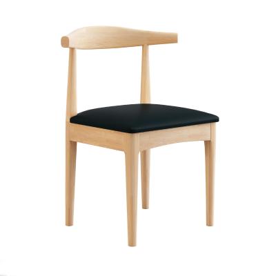 China (Other)Adjustable Modern Wooden High Quality Home Office And Cafe Chair, Dining Chair With Soft PU Sitting for sale