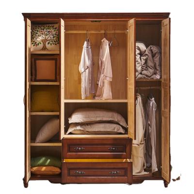 China Modern Design Newest Style Bedroom Furniture Antique Wardrobe for sale