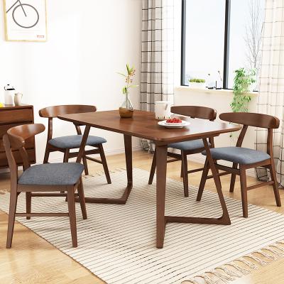 China China Supplier Hot Sale Modern Dining Table Sets 4 Modern Wooden Table For Dinner for sale