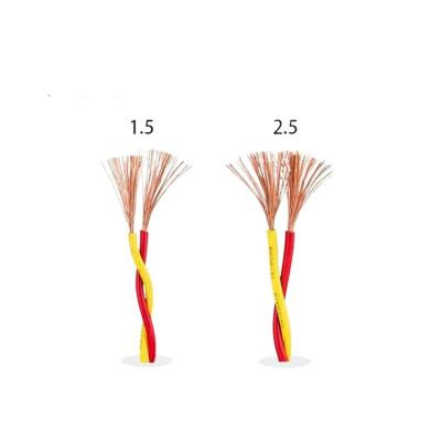 China Overhead manufacturers hot selling customized high quality twisted pair copper wire shielded rvs cable for sale