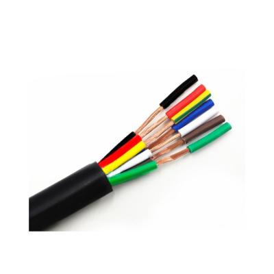 China Hot Sale High Quality Custom Rvv Heating PVC Insulated Electrical Wires Flexible Power Cable Shielded Flame Retardant for sale