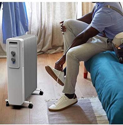 China Household 5/7/9/11/13 Heater Quiet Portable Oil Filled Fin Electric Heater for sale