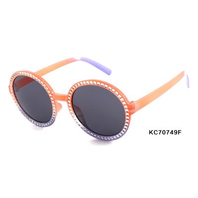 China Children's sunglasses 2022 retro customs round children's sunglasses polarized wonderful lenses for sale