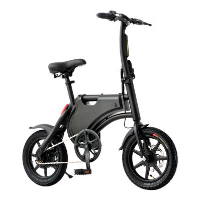 China Steel Electric Folding Bike 350W Electric Bicycle City Bike 18650 Lithium Battery for sale