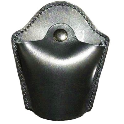 China Comfortable Wholesale Leather Police Handcuffs Holster Handmade Leather Handcuff Holster for sale