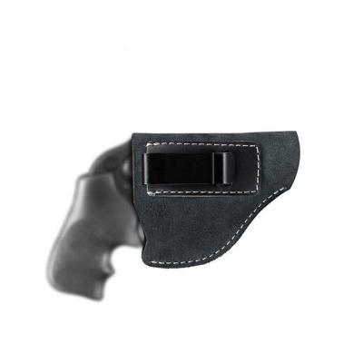 China China Manufacture Good Quality Leather Gun Holster Leather Belt Gun Holster Revolver Outdoor Hunting Leather Holster for sale