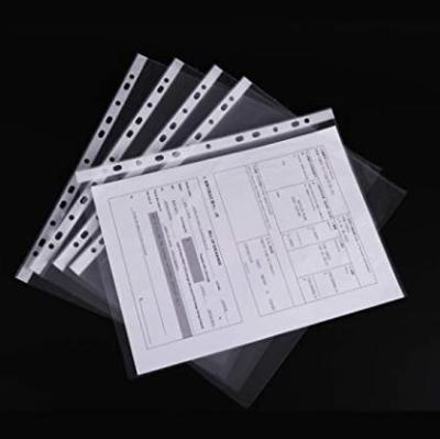 China Eco-friendly factory sells best price high quality wholesale clear A4 pp sheet protector for sale