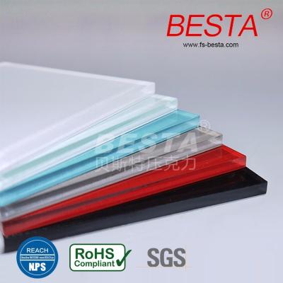 China OEM 2-120mm dünn starres Acrylblatt Pmma Werbeplattenmaterial zu verkaufen