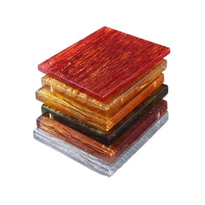 China Cell Cast Wood Grain Acrylplaat Waterdicht Acrylplaat 5-40mm Te koop