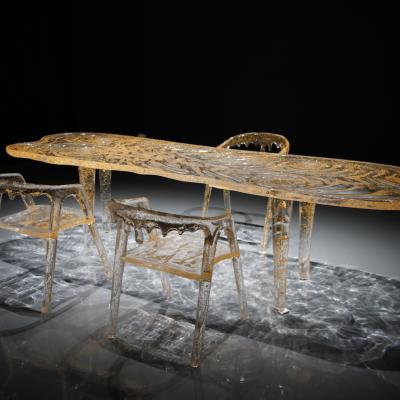 China Upgrade Your Workspace with Acrylic Furniture Perfect Combination of Style and Functionality for sale