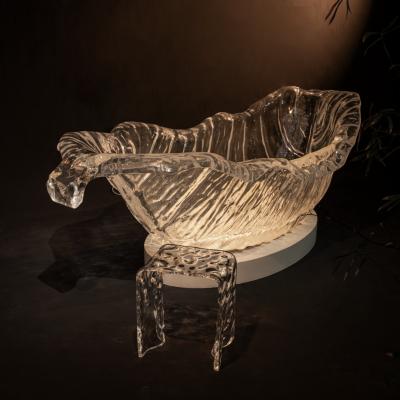 China Clear Acrylic Furniture Acrylic Bath For A Modern And Minimalist Look for sale