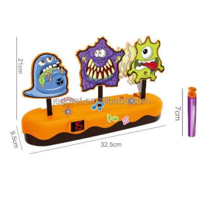 China Toy Gun Monster Shape Target Auto Reset Digital Electronic Shooting Marking Targets For Guns Toys for sale