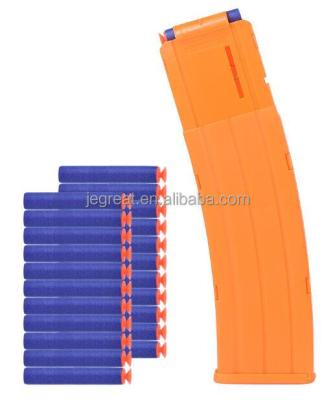 China Toy gun 22 Reload Clip Magazines Round Darts Replacement Toy Gun Soft Bullet Clip for sale