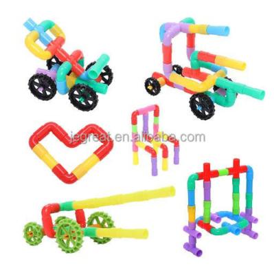 China Toddlers Creativity Eco-friendly Material Educational STEM building block toy for kids for sale