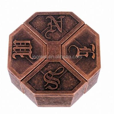 China Intellectual Development IQ Metal Puzzle Mind Casting Brain Teaser Zinc Alloy Game For Adults for sale