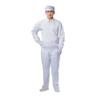 China Polyester Wholesale Esd Clothing Cleanroom High Quality Esd Smock Cleanroom Jacket for sale