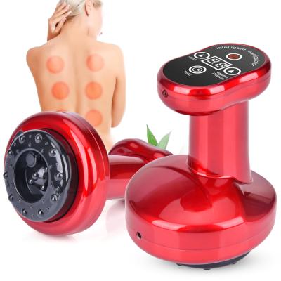 China Vacuum Cupping Electric Cupping Guasha Massage Cupping Suction Scraping Slimming Massager Body Device Negative Pressure Dredge Meridian Massager for sale