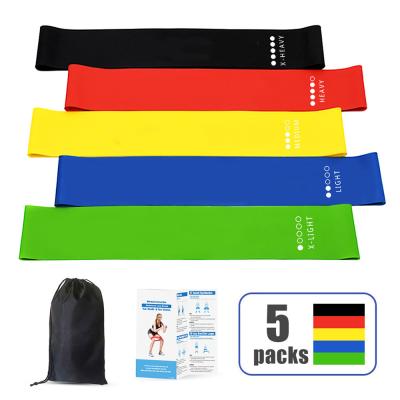 China Durable Multicolor Fitness Bands Exercise Band Resistance For Physiotherapy for sale