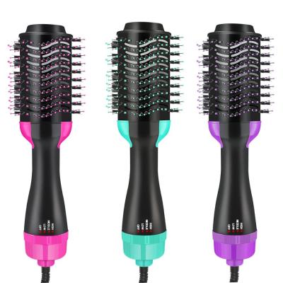 China 2021 Other Top Selling Negative Hair Styler Hot Air Hair Straightener Brush Ion One Step Hair Dryer Volumizer for sale