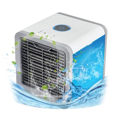 China Rechargeable Evaporative Air Cooler Fan Home 7 Color Night Light Evaporative Air Cooler with Portable Personal Humidifier Air Conditioner Desktop Small Fan for sale