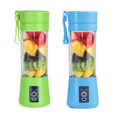 China Mini Blender Home USB 6 Blades Personal Juicer Machine Easy Handling Portatil Rechargeable Fruit Juice Portable Blenders for sale