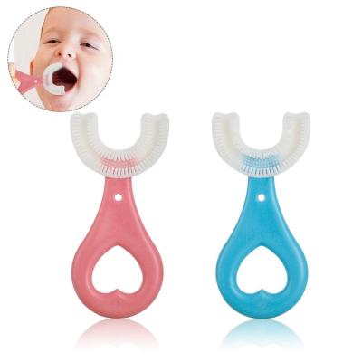 China New Arrival 2021 Healthy Cute Child Food Grade Silicone Toothbrush Ages 2-12 360 Degree Non-Toxic Rubber Toothbrush For Healthy Cute 2021 Degrees 2 Packs Food Grade Silicone Toothbrush New Arrival 360 Non-Toxic Rubber Kid Toothbrush For Kids for sale