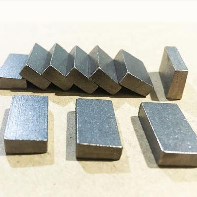 China Cutting /Mine /Limestone /Sandstone/Basalt /Concrete Marble/Granite Good In Cutting Performance Diamond Tips Band Saw Segment For Marble Cutting for sale