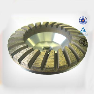 China Diamond Abrasive Tools Grinding Cup Aluminum Wheel for Concrete Stone Diamond Grinding Wheel for sale