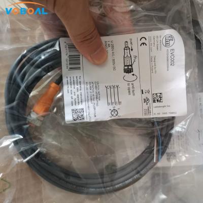 China PUR PVC IFM sensor connector EVC008 ADOAH043MSS0005H04 connecting cable with plug 5 M PUR-cable; M12 connector for sale