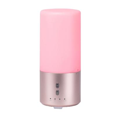 China RV 100ML Premium High Quality Mist Metal Aroma Essential Oil Car Humidifier Portable Diffuser for sale