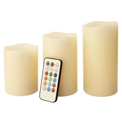 China Wholesale Remote Control Candles Flameless Electric Paraffin Gold Decorative Tea Candle for sale