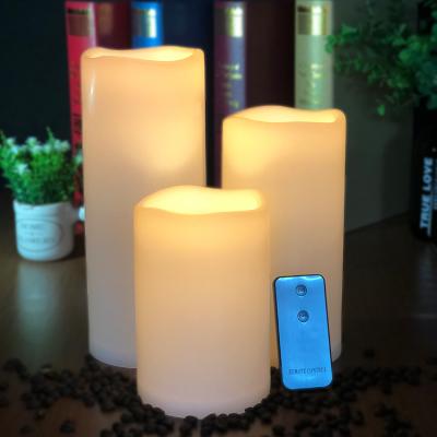 China Factory price flameless remote controlled led candle light led color changing candle holder for sale