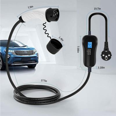 China Ev Charging 250V Electric Vehicle Charger Cable Car Charging Station for sale