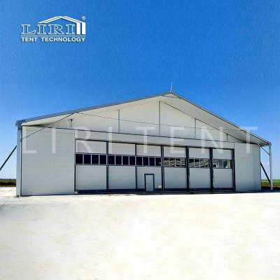 China 2020 Liri HAT Prefab Snow Heavy Duty Aircraft Hangar Shelter Tents for sale