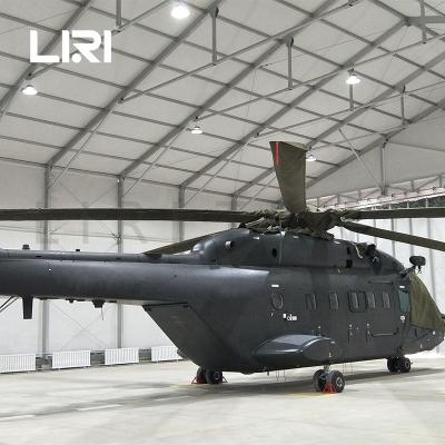 China Civil and Military Aviation Aircraft Hangar Tent for Helicopter Storage and Base Hangar20m/600 for sale