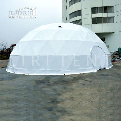 China Colorful Half Tent Myanmar Hot Sale Oval Geodesic Dome Tent For Outdoor Events for sale