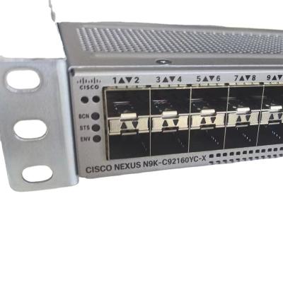 China LACP N9K-C92160YC-X Nexus 92160YC-X 48 x10G SFP+ Ports + 6 QSFP Ports Switch for sale