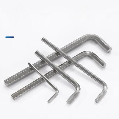 China High Strength Nickel Hex Wrench Allen Metric Imperial Hex Wrench Auto Repair Flat Wrench for sale