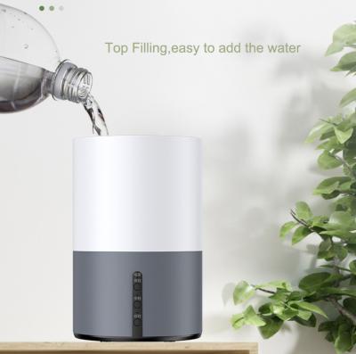 China Hotel Mini Portable Electric Evaporative Perfume Mist Nebulizer Essential Oils Aroma Diffuser Auto Ultrasonic Air Humidifier for sale