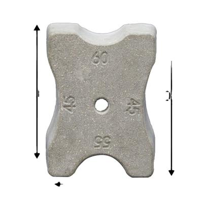 China Modern Chinese Factory Multi Size Concrete Spacers 35-40-45-50 mm, 45-55-60 mm 55-60-70-80 for sale