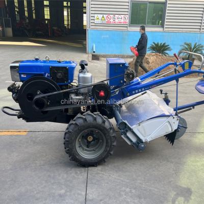 China Hot selling farms 2 wheel 8hp 10hp 12hp china walking tractor 151 diesel walk behind mini farm tractor in Kenya for sale