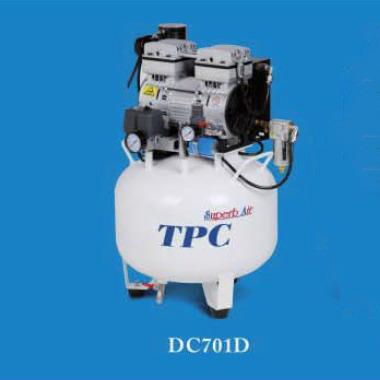 China OIL-LESS TPC Advanced Dental Air Compressor With Air Dryer DC70 Series for sale