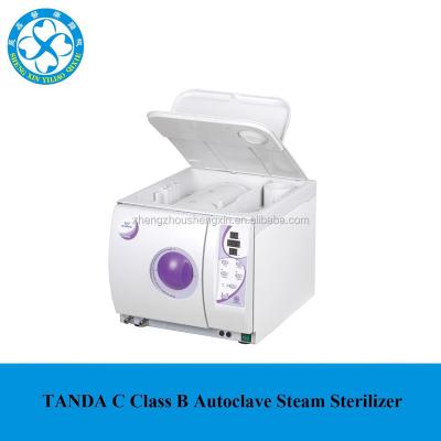 China Dental Hot Selling Dental Instrument Lab Equipment Class B Dental Autoclave TAN-18L(B)-C+ for sale