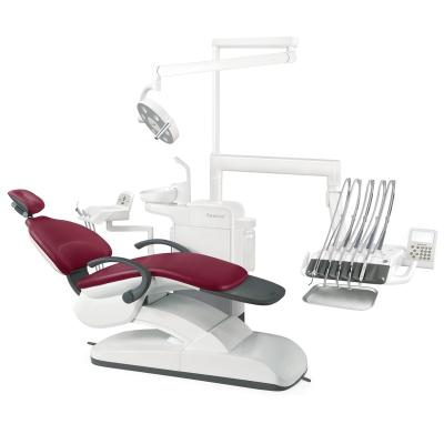 China Hospital Cabinet ST-D580 Certificate Approved High Quality Best Dental Unit Chair For Dentists for sale